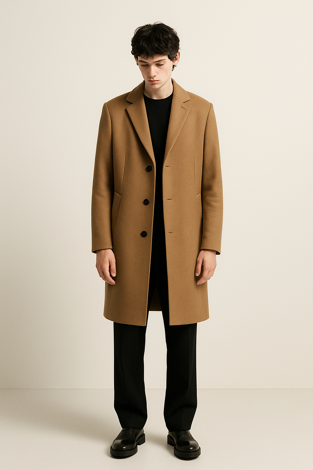 Sergio | Cappotto Sartoriale in Marrone